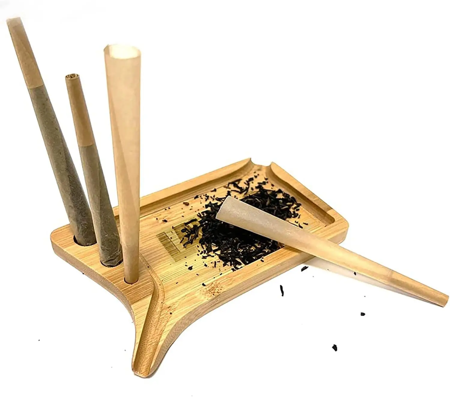 GT Wholesale Wooden Herb Grinder Tobacco Machine Scales Rolling Tray Cigarette Accessories Smoking Set