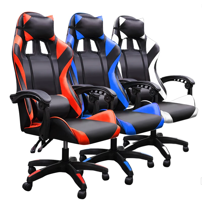 Hot Selling Professional Ergonomic Leather Gamer Chair Computer Kursi Game kerusi Racing Gaming Chair