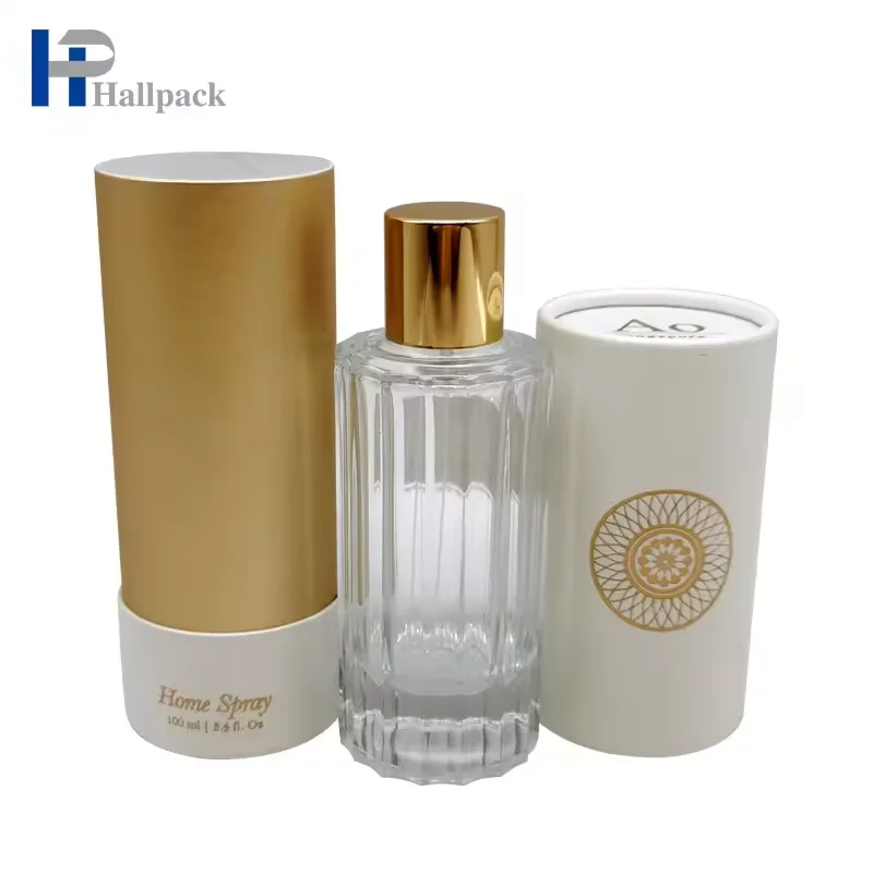 High Quality Rigid Cardboard Mug Cup Gift Paper Tube Recyclable PVC Window Water Drink Cup Packaging Tubes
