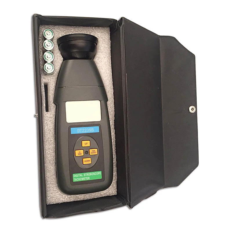 Digital Led Tachometer Stroboscope  Flash Speed Meter