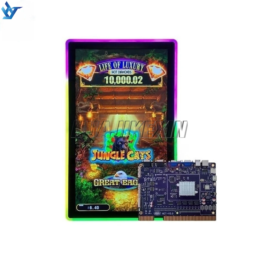 Life of Luxury 2 in 1 Multi Gameboard Jungle Cats Great Eagle Games For Skilled Video Game Machine