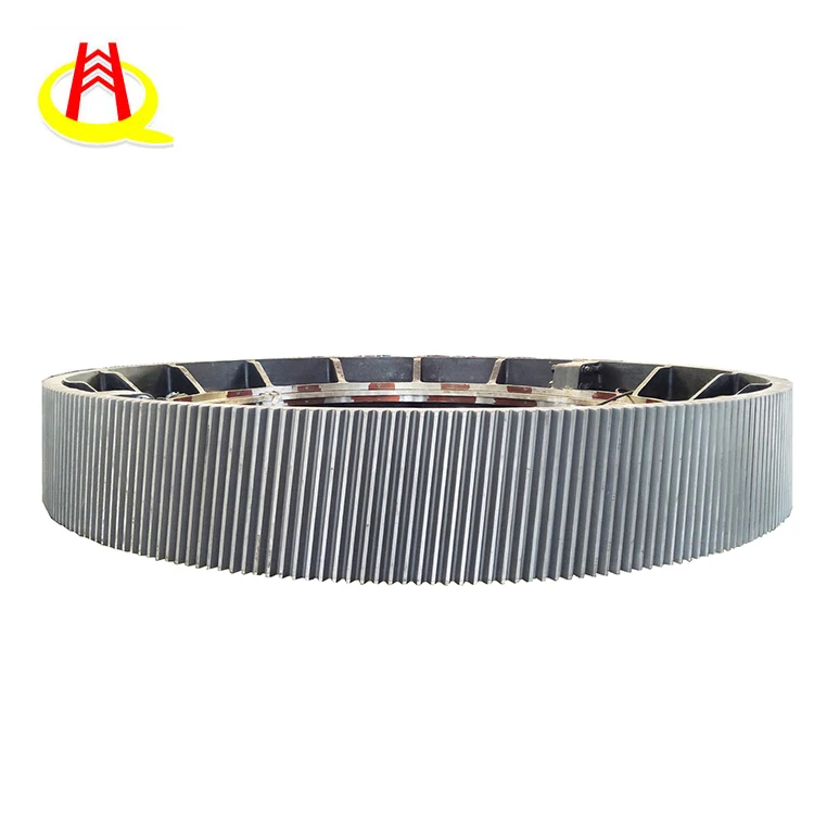 Customized Spur Gears Helical Gears Large Module Big Gear For Ball Mill