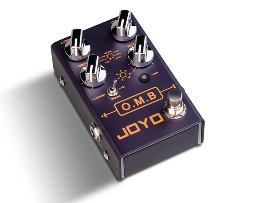 Электрогитара JOYO с одним эффектом R-06 O.M.B драм-машиной LOOPER готовый к съемке записью петли