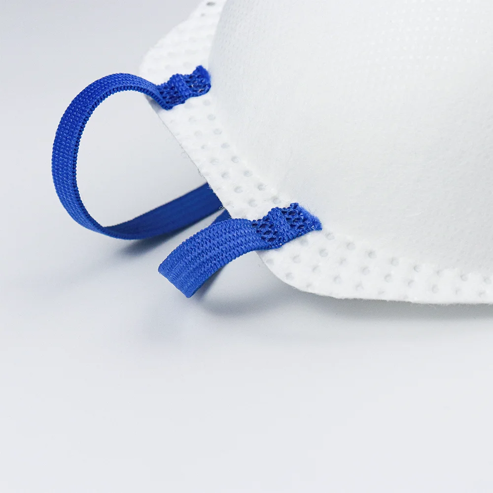 Factory OEM ffp2mask ce 3D disposable face mask with valve headband ffp2 mask for sanding polishing mining mask