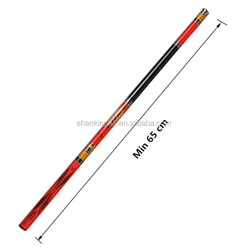 Wholesale Fishing Rods Carbon Stream Rods Super Hard Medium Long Knotted Hand Fiberglass Fishing Rods T1500