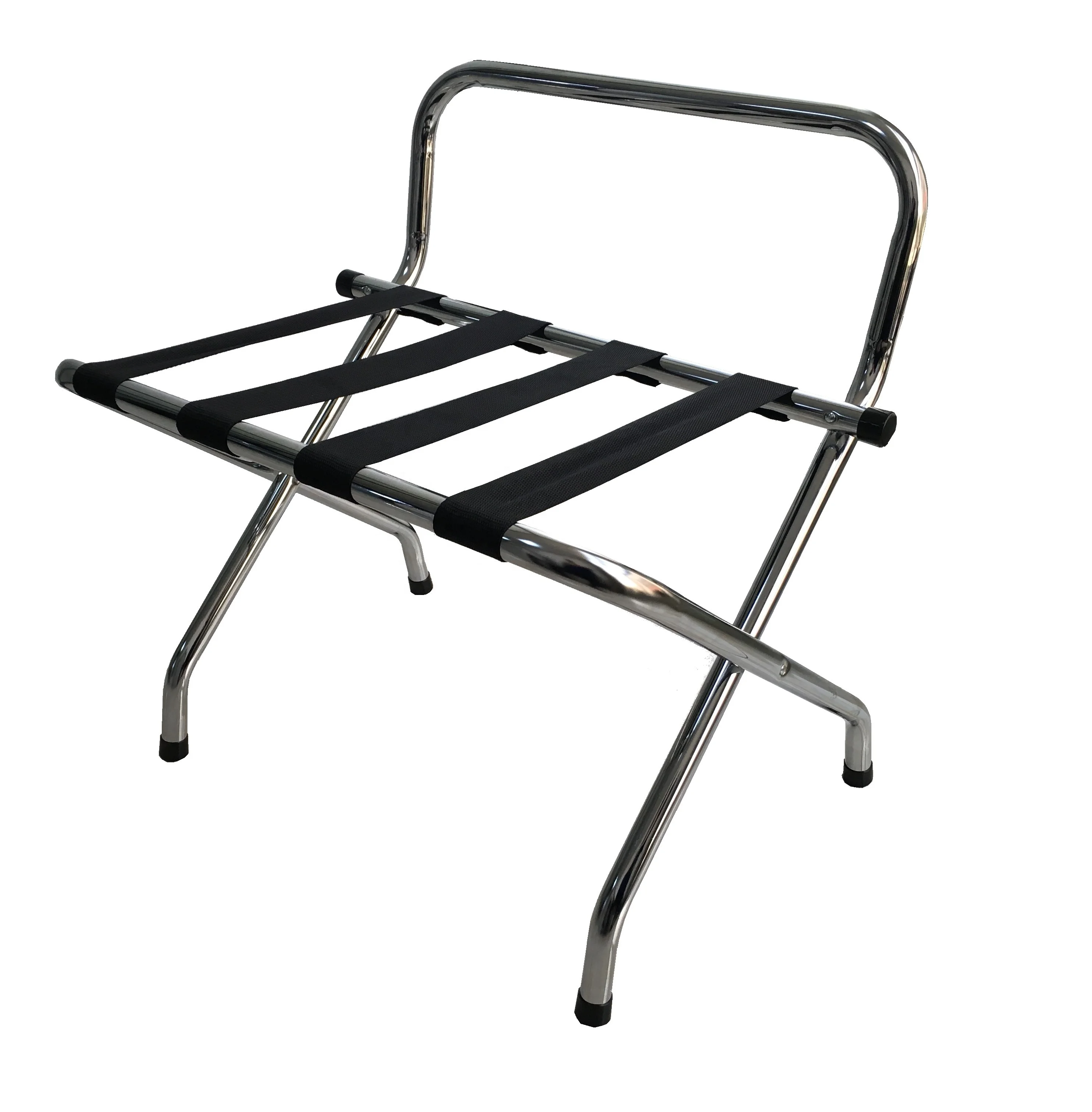 Tube Stand Luggage Racks Storage Rack Tray Stand Custom Foldable Steel Custom Tubular Folding Coat Metal OEM Customized