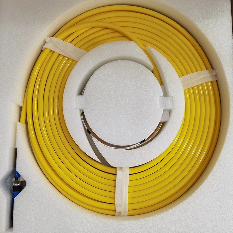 Hot Sale 20/25/50um Optical Fiber Yellow Cable For IPG Raycus MAX JPT Reci Customized QBH Fiber Laser Cable