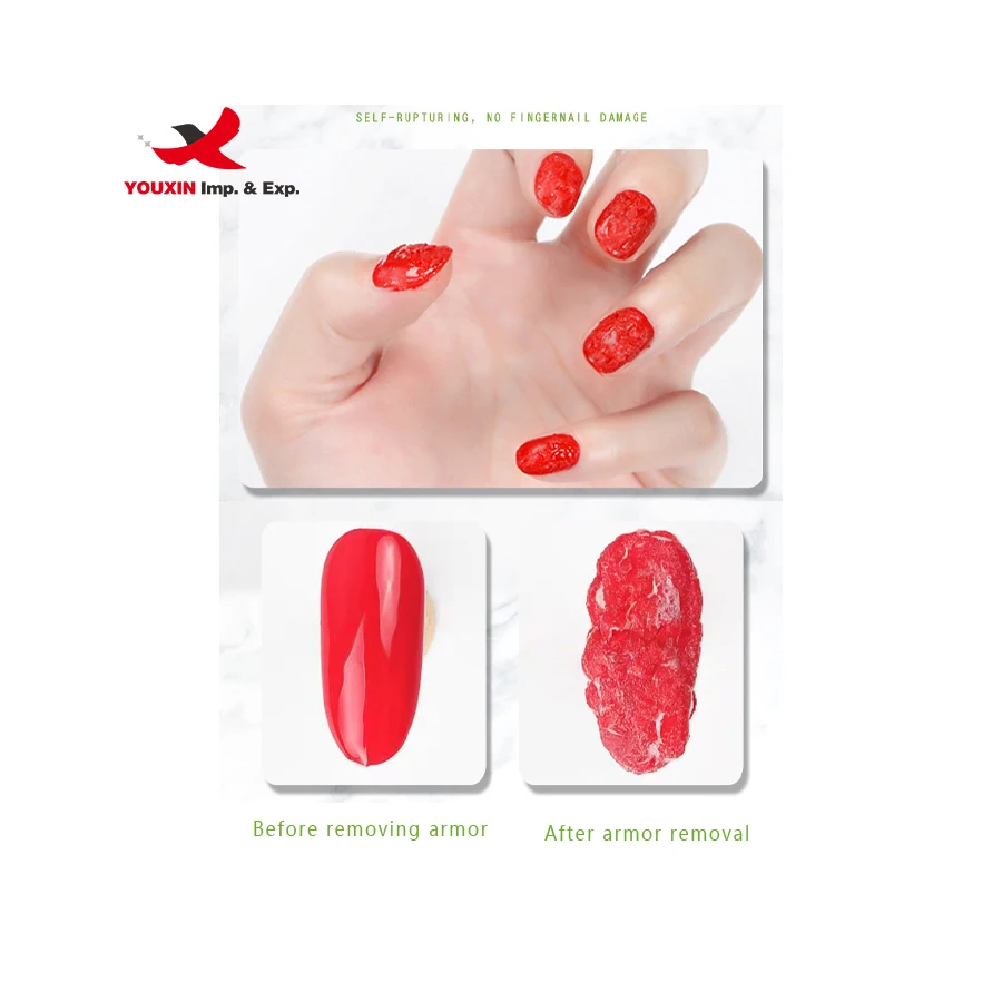 Drop Shipping Nail Art Beauty Supplies Gel Remover Fast Peel Off Magic Nail Polish Remover Harmless Nail Polish Remover