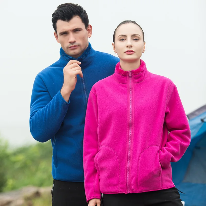 Мягкое теплое пальто с логотипом на заказ, Женская Толстая флисовая куртка на зиму