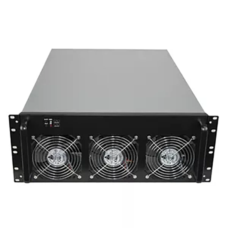  В наличии Ethereum 4U 6 GPU горная установка с DP1800 материнская плата рама PSU для крипто