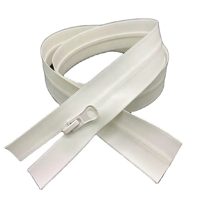 Многоразовый молочно-белый Одноразовый комбинезон с капюшоном Водонепроницаемая молния для костюма hazmat