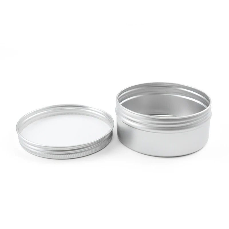 Factory Custom Small round Empty Metal Can Container Custom Aluminium Jar for Candle Tin Packaging