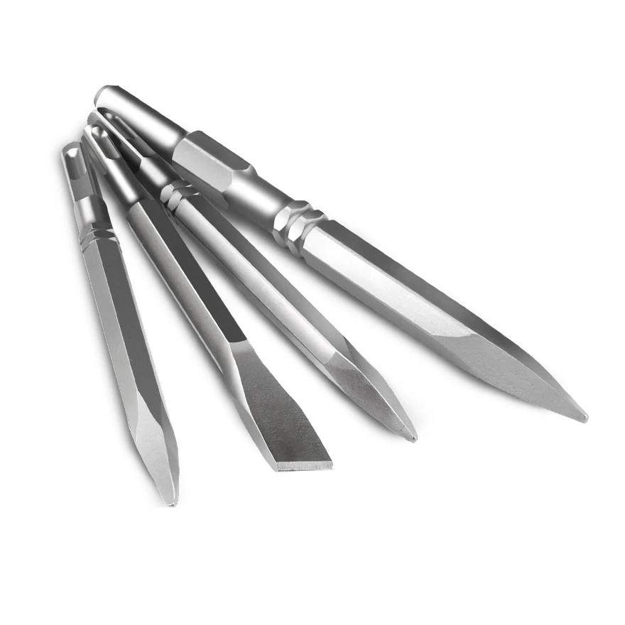 Hexagonal Shank Chisel Large Flat Shovel Drill Bits Concrete Chisel Electric Chisel Tool