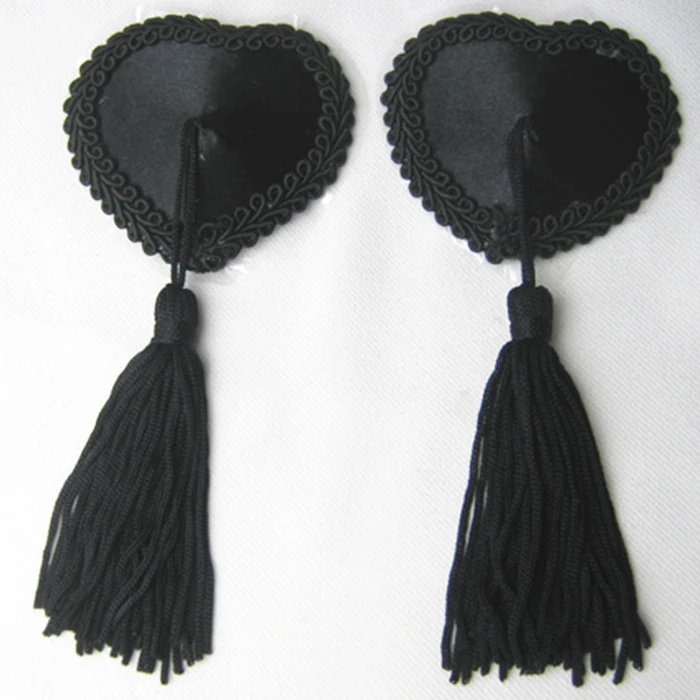 
New arrival black nipple cover pasties 