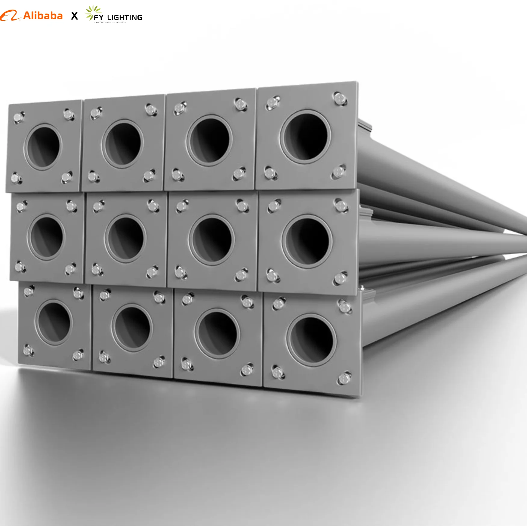 3M Q235 Galvanized Steel Street Lighting Pole Custom Heights for Garden Outdoor Road LED Lamp Available Square Octagonal Designs