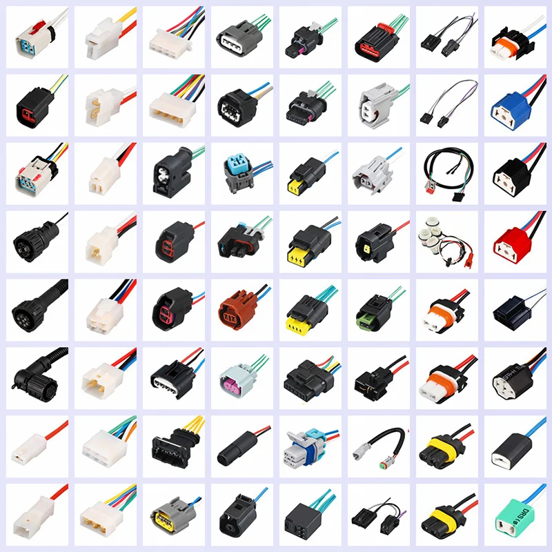 12a Automotive Connectors Power Outlet Jacket Plug Female Connect for Car Socket Electrical Wire