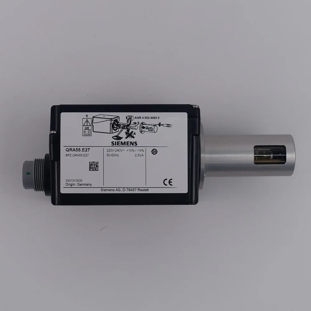 SIEMENS UV flame detectors QRA55 series QRA55.C27 QRA55.E27