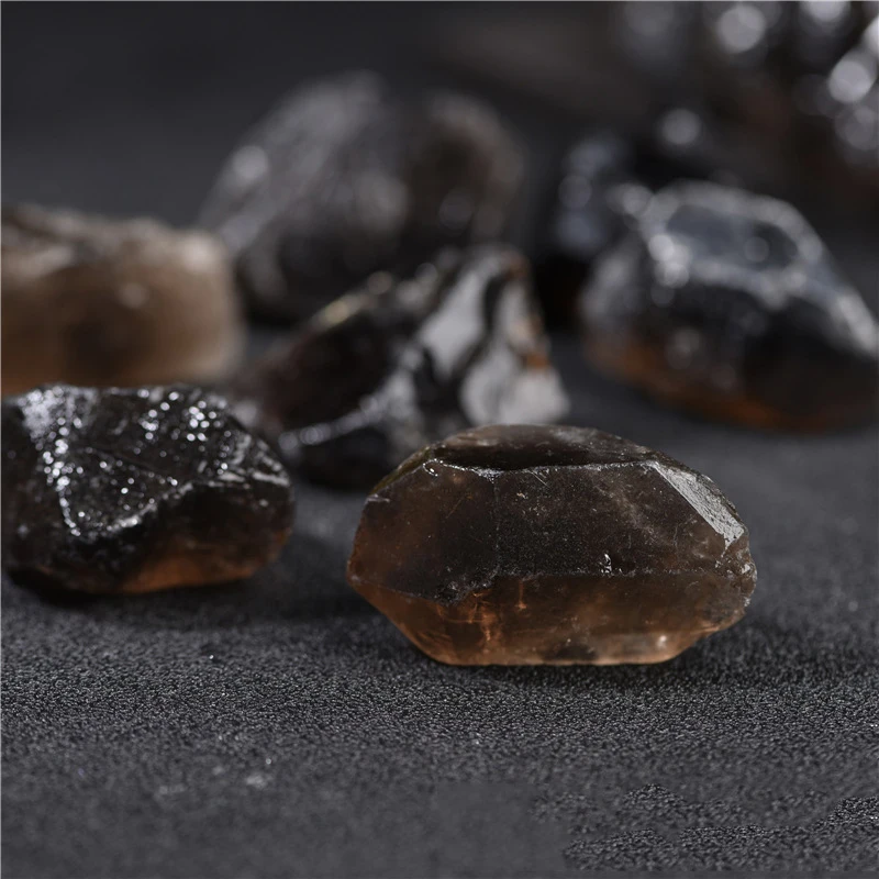Wholesale Natural Raw Crystals Bulk Smokey brown Healing Stones  Crystal Stone