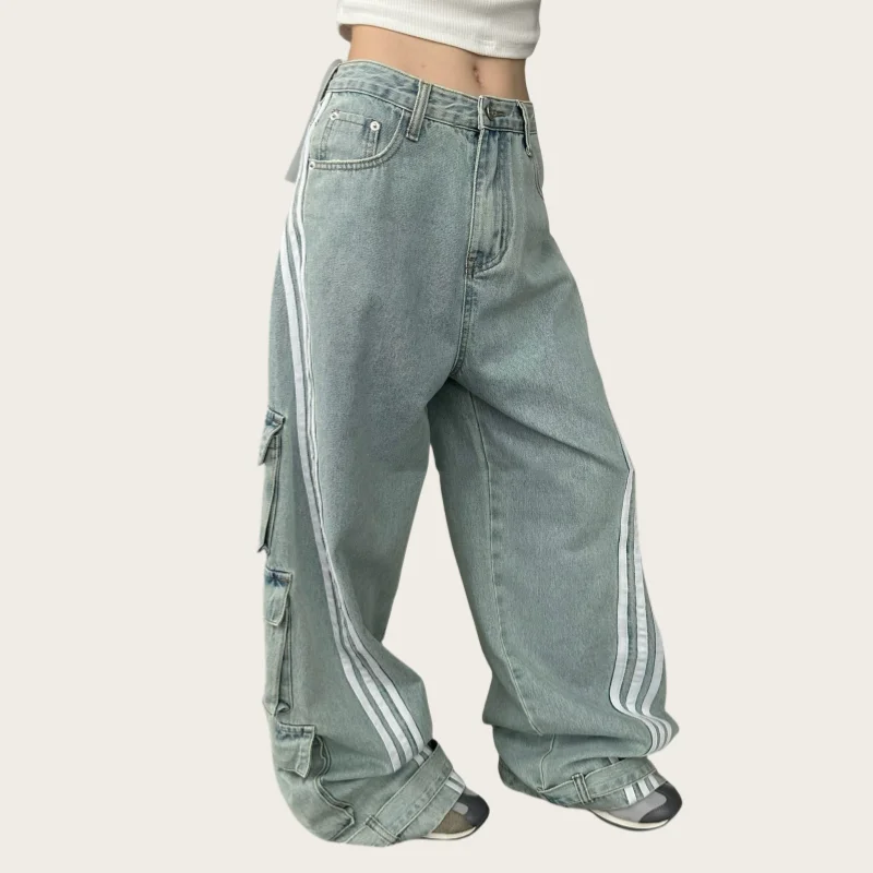 Manufacturer Wholesale women fashion pants Quality Guarantee ladies smart casual pants baggy jeans for girls