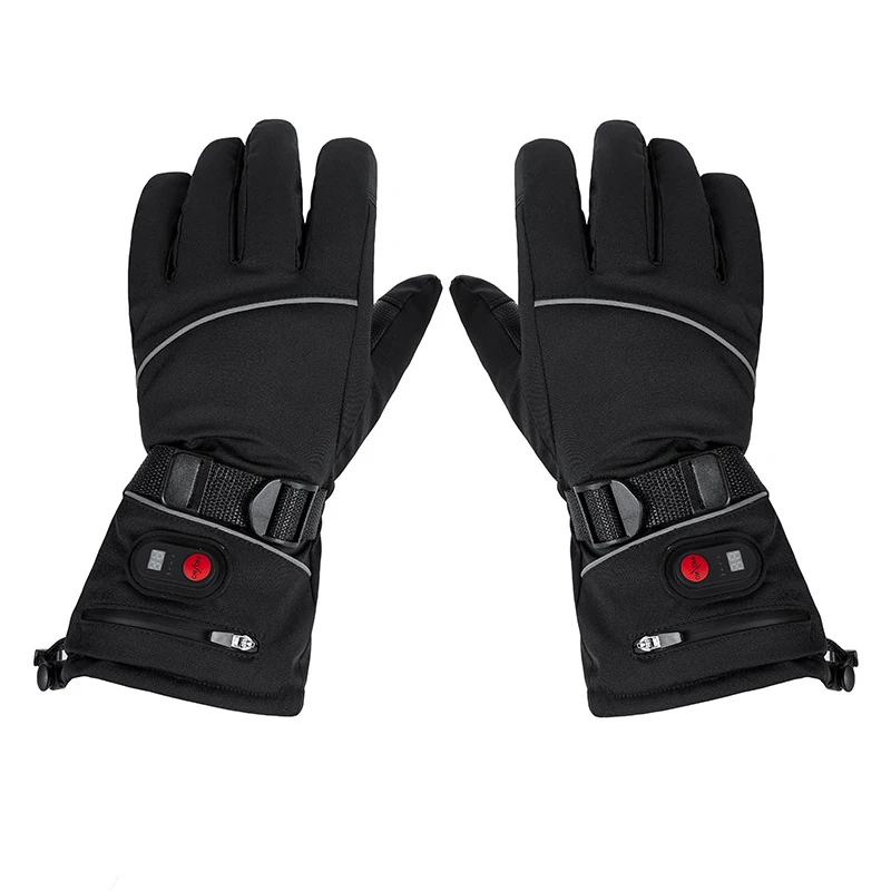 Heated Gloves Hand warmer Adjustable Heating Temperature Waterproof Warm Gloves Thermal Indoor Outdoor Gloves