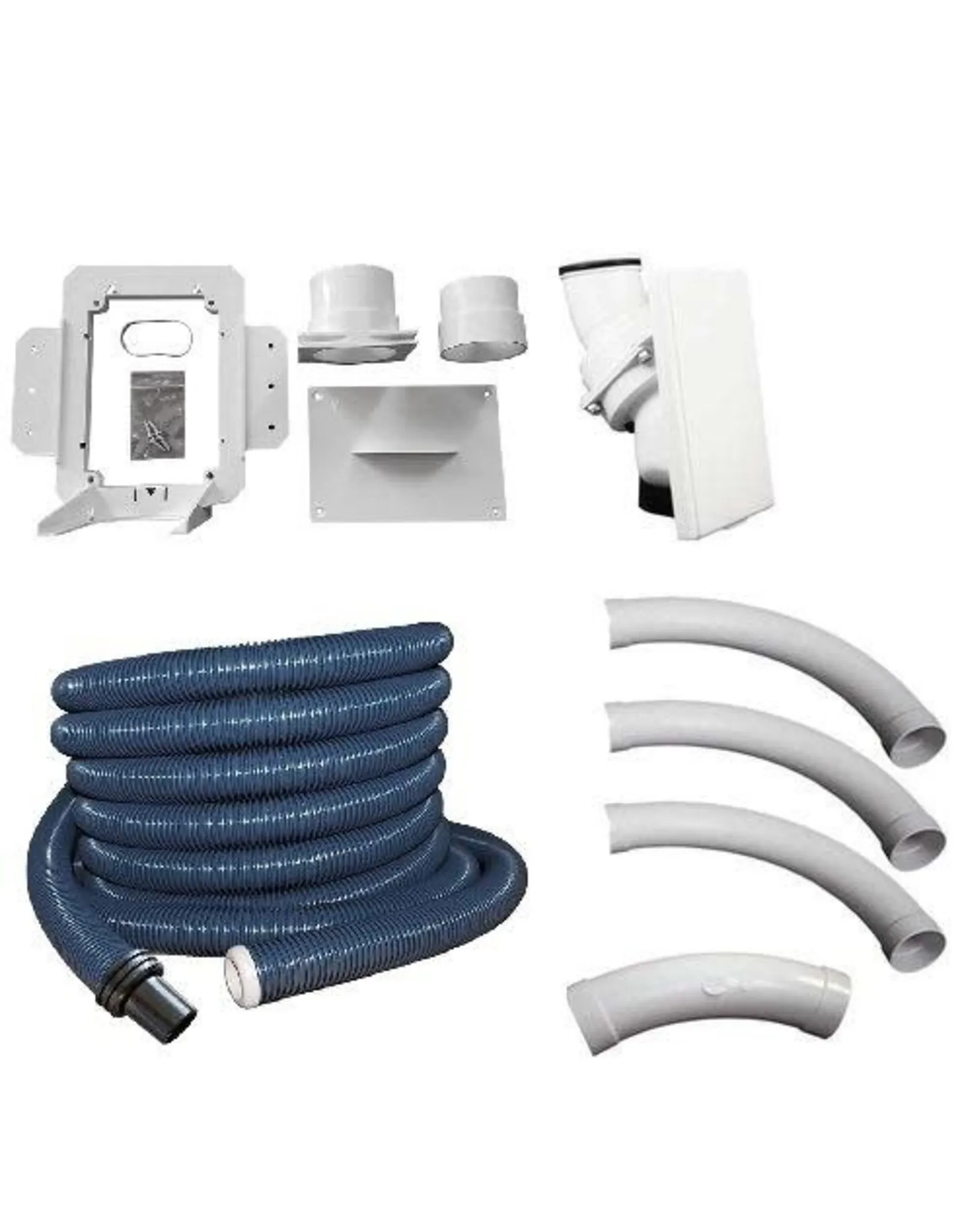 Китайский поставщик, система очистки, пластиковый гибкий выдвижной бытовой центральный пылесос, шланг