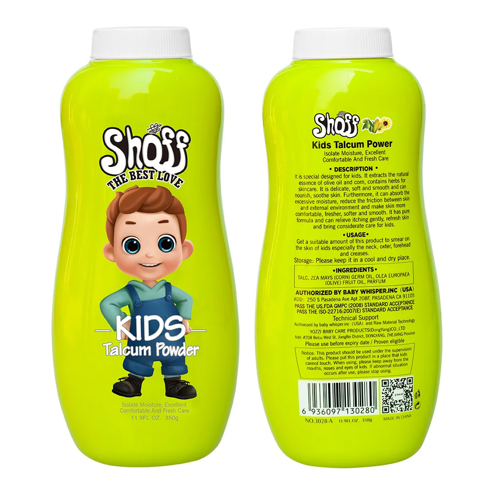 
SHOFF 300g OEM Private Label Flower Perfume Soft Smooth Skin Care Talcum Powder Baby care products 