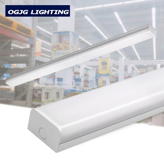CE CB ETL SAA 10w 15w 20w hanging lighting fixtures office led shop batten tubes 2ft wraparound light