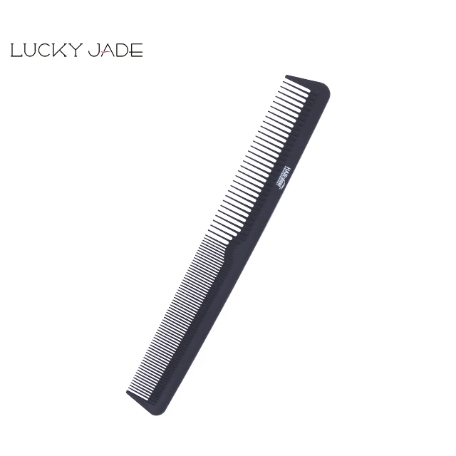 Professional Barber Heat Resistant Hair Cutting Barber Carbon Combs with Rat Tail