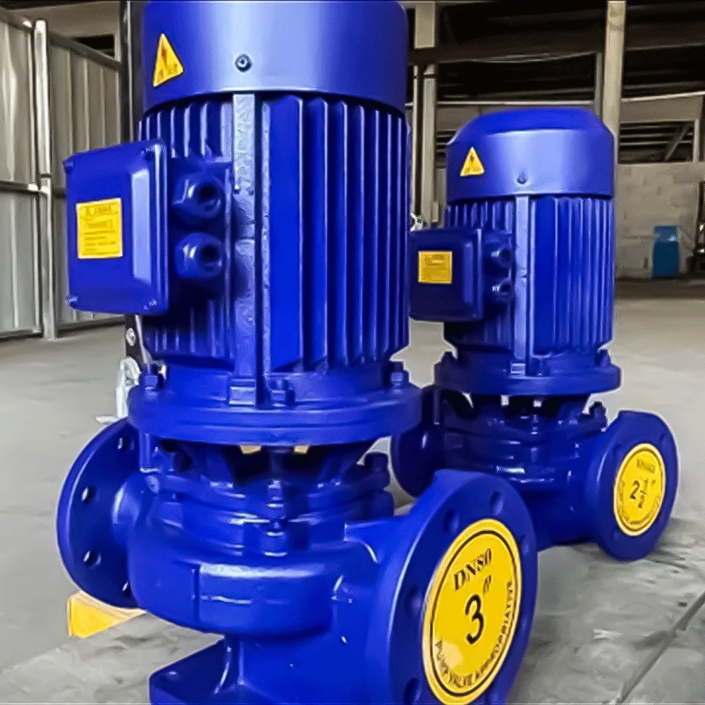 high pressure head lift motor stainless steel centrifugal smart vertical pipeline water single stage pump for agricultural