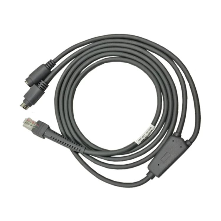 ODM OEM 2 м 7ft Ps2 клавиатура Клин для RJ45 сканер штрих-кода кабель для передачи данных для Zebra Symbol ls2208 ds2208 CBA-K01-S07PAR
