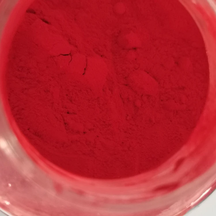 Manufacture red Heat Resistant Aluminum Electrostatic Epoxy Powder Coating Paint
