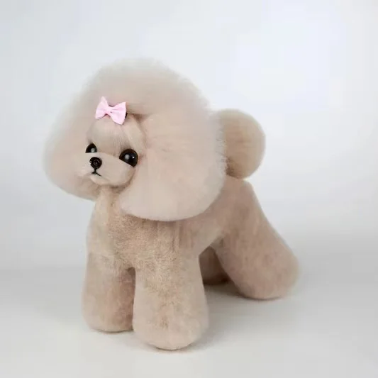 Pet grooming Mr Jiang dog model Teacup teddy full body hair (wig only, no mannequin)