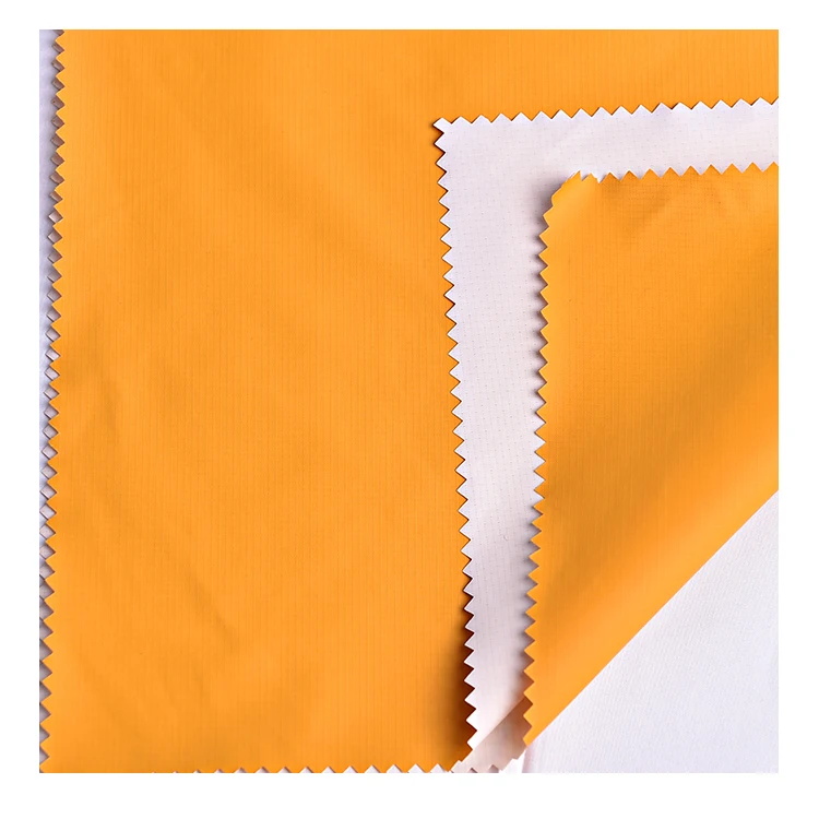 90G 100% Nylon Taffeta 0.15CM RS PU Coating Waterproof Fabric
