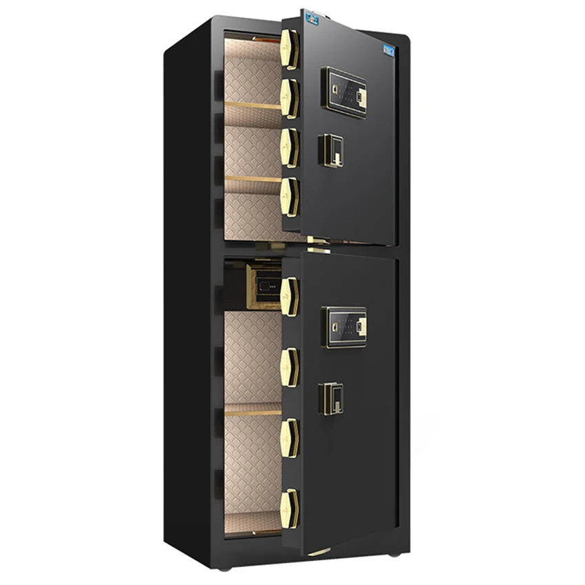 High Quality Fashion New Fingerprint Biometric Lock Office Home Jewelry Safe