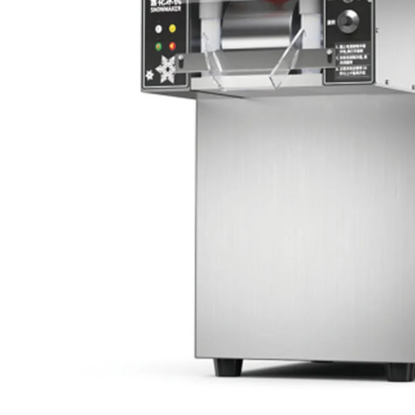 Factory Sales Bingsu Snow Snowflake Flake Cream Crusher Maker Shaved Ice Shaver Machine