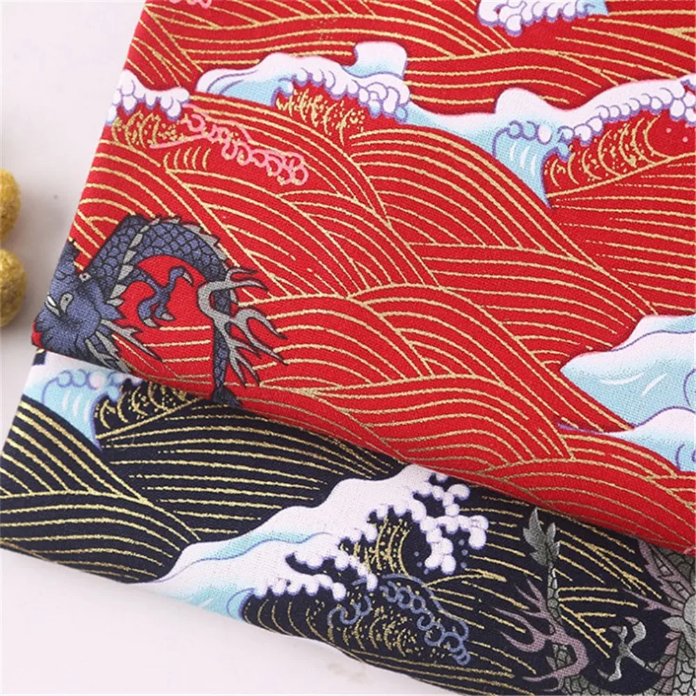 Comfortable  Kimono Beautiful Cloud Cotton Fabric 100% Cotton for Home Textile Pants Sofa Cloth