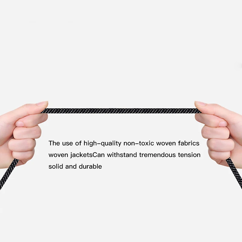 Custom OEM 1.5M 2M 3M braided charging cable Nylon Braided Metal Head Type c usb Data  Cable C to C  For Mobile device