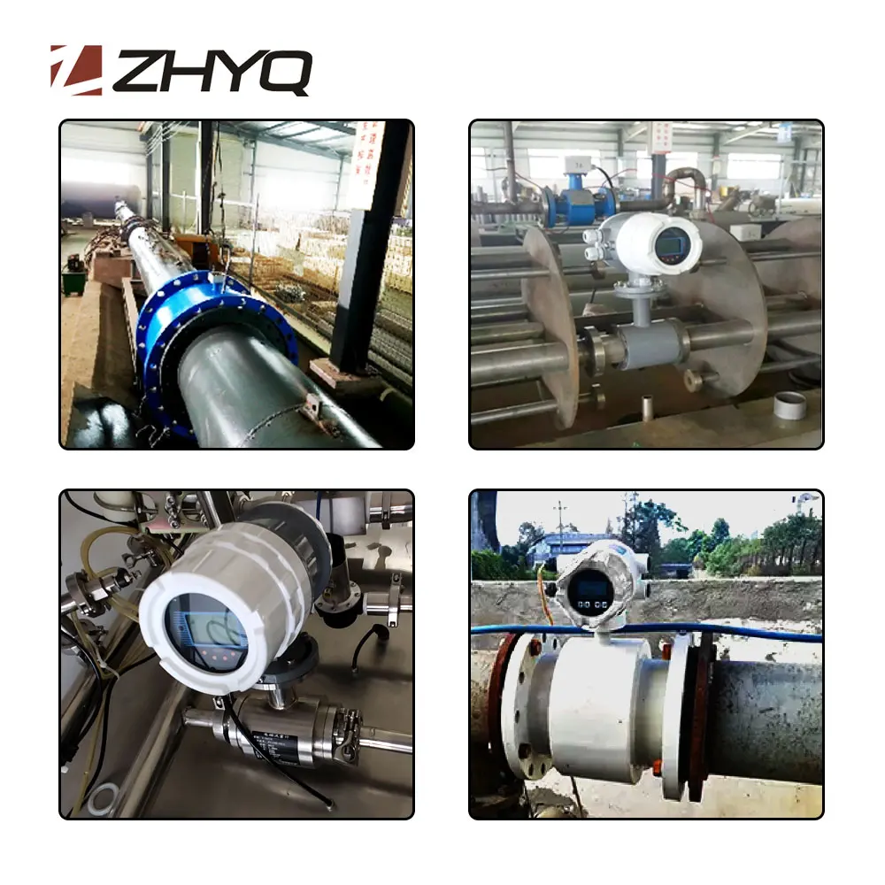 DN3-DN3000 industry Incorporate type electro magnetic flow meter for sale