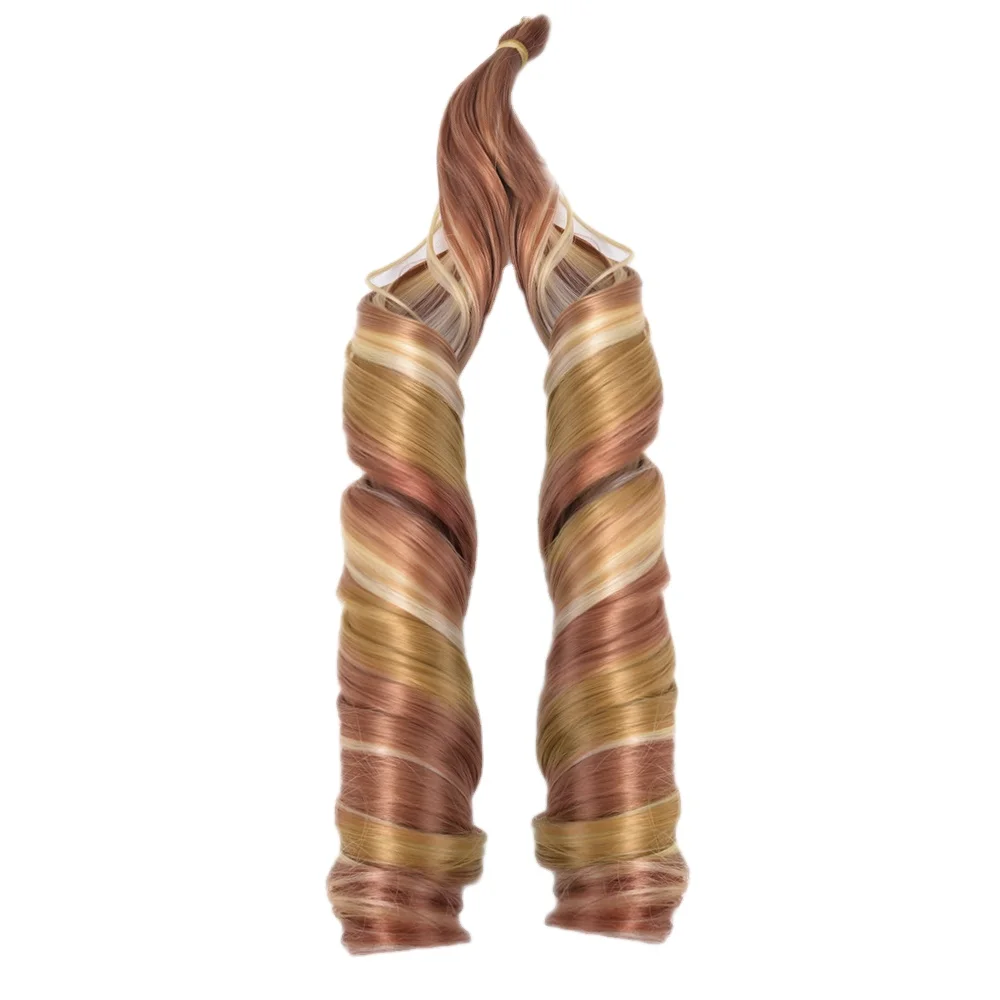 Best Price Synthetic Easy Braid Free Shipping Spiral Wave Yaki Pony Style French Curl Braiding Hair