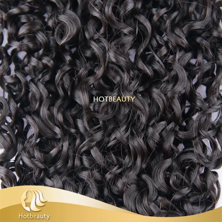 
Naira Payment Acceptable 12a Super Double Drawn Pissy Curl Half Caste Curl Non Processed Vietnam Funmi Hair 