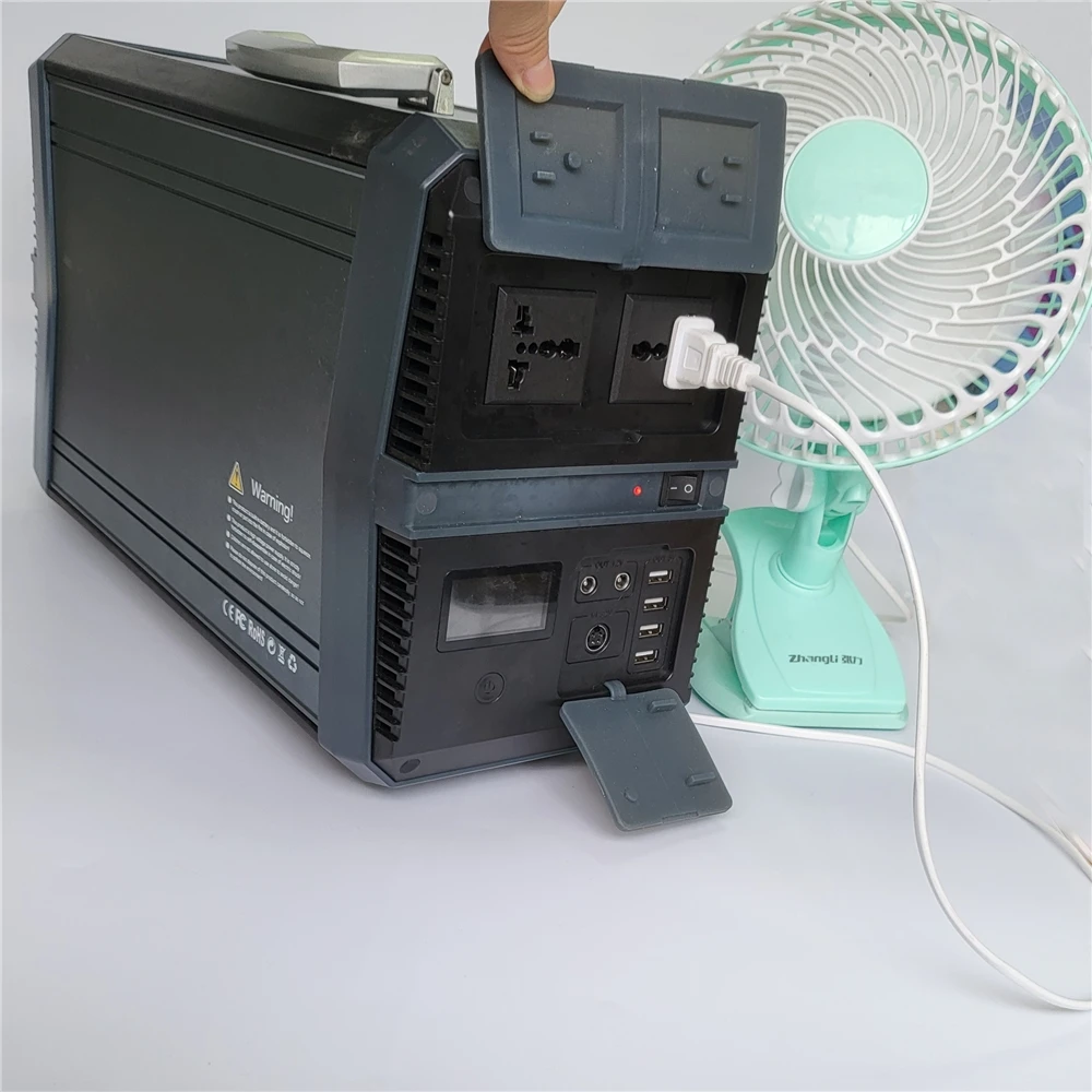 UPS 1500W 220v 110v portable pack AC DC 1503.36wh USB power station is used for Travel Laptop camping car refrigerator cooking