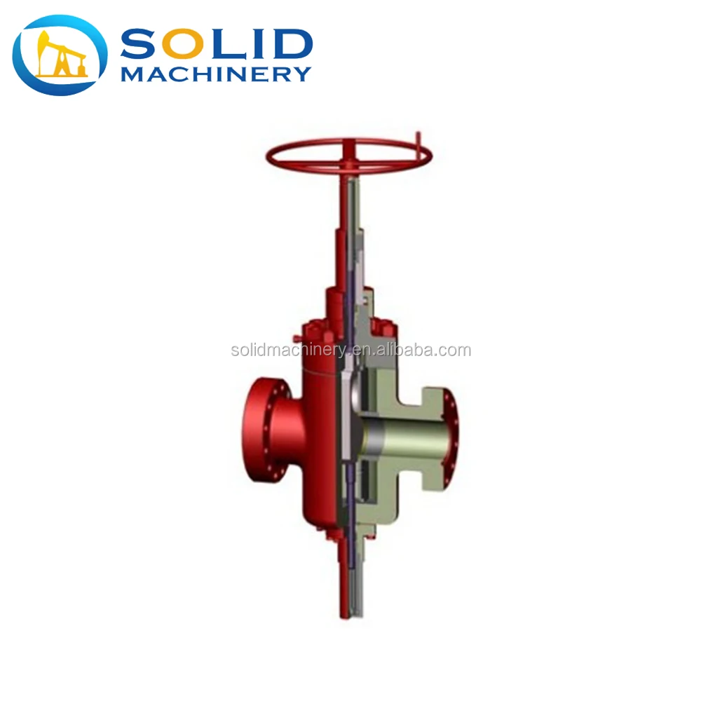 
High Pressure API 6A Rising Stem Ball Screw Operated Gate Valve 