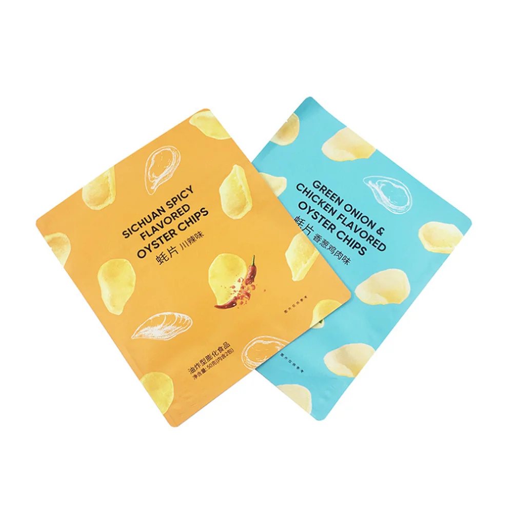 Food Packaging Small Doypack Stand up Pouch Chips Candy Peanut Coconut Plastic Aluminum Foil PE Gravure Printing Mylar Bag