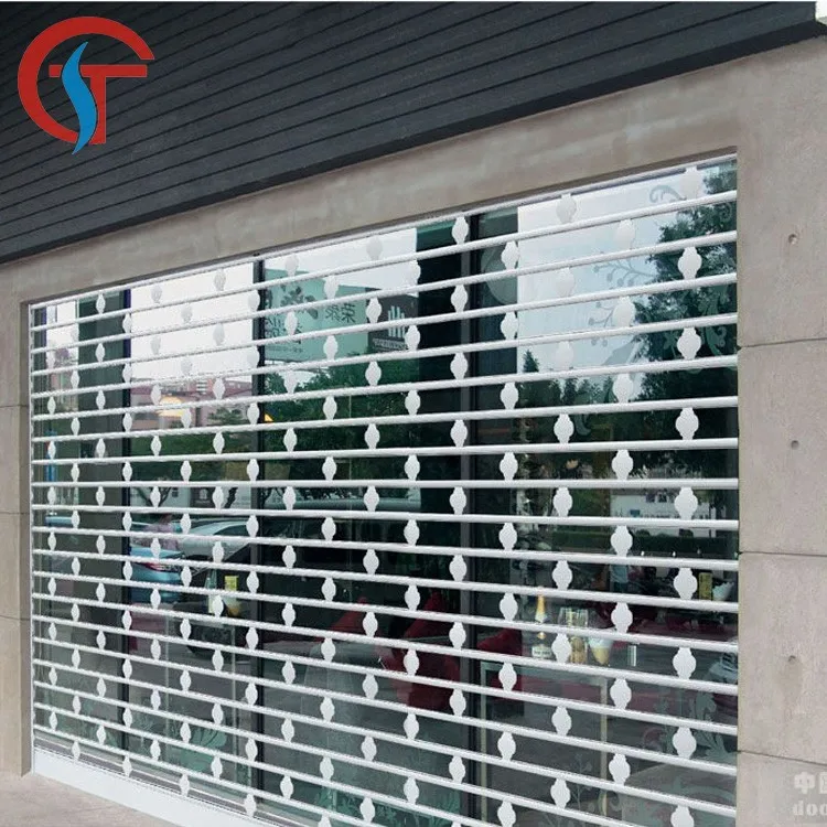 High Security Steel Roller Door/stainless Steel Security Doors/stainless Metal Ventilation Grille Door Steel Roll