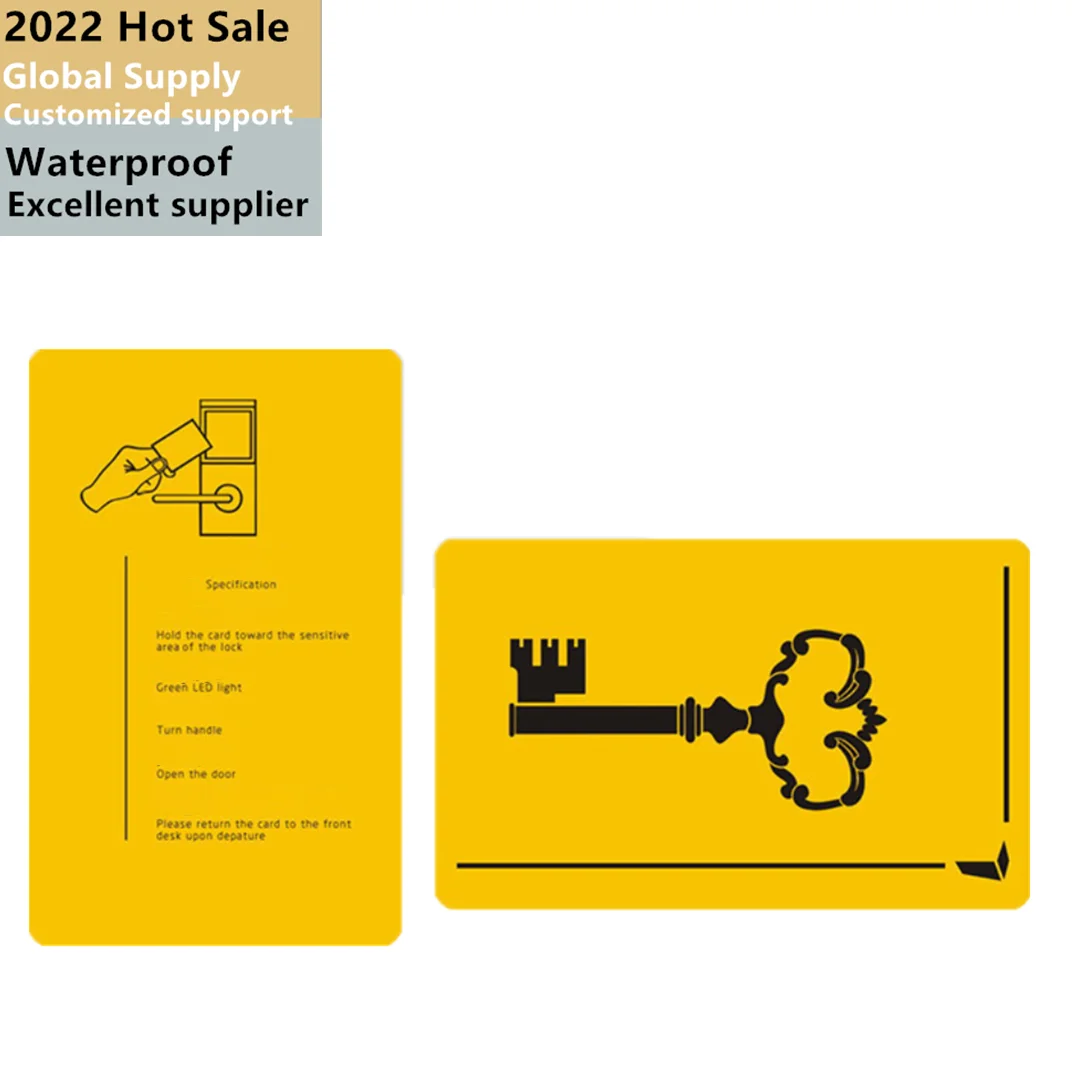 2022 Customizable Temic M 1k Ev 1 F08 Rfid Hotel Key Cards Pvc Cards