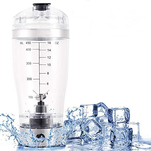 BPA Free Rechargeable USB Charger Cable Protein Storage Container Electric Protein Shaker