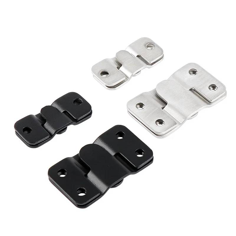 Custom zinc plated metal sofa joint connector Silver Iron hook Furniture Joint Plate Connectors