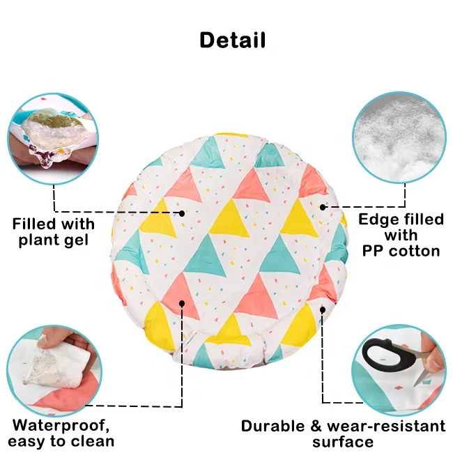 Summer Cooling Pet Dog Cat Ice Pad Bed Travel Home Dog Sleeping Gel Self Cooling Large Pet Cooling Mat Gel