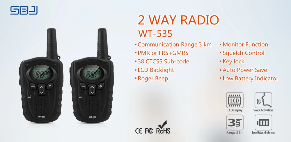 wireless long range handheld ptt radio phone toy two ways radio walkie talkie for kids