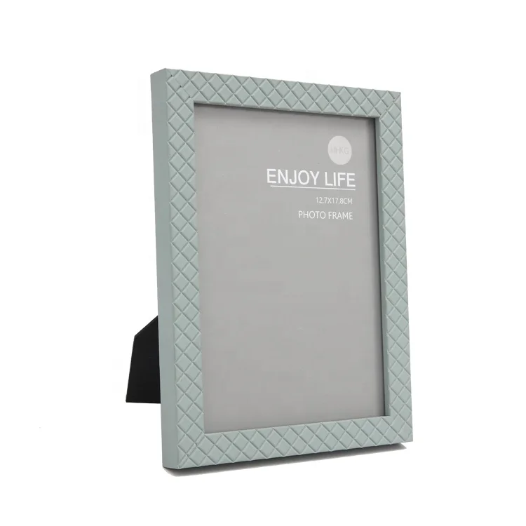 High Quality Simple Design Home Tabletop Decoration 4x6 inch Customize Plastic Colorful Photo Frame